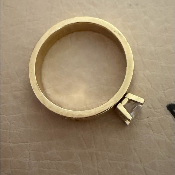 18k solid gold ring - Picture 3 of 4